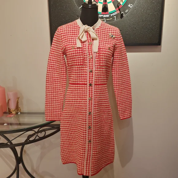 Sandro Paris Edmee Dress 0200 - Picture 9 of 16